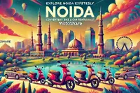 Explore Noida Effortlessly: Convenient Bike and Car Rentals with Motoshare