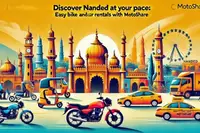 Discover Nanded at Your Pace: Easy Bike and Car Rentals with Motoshare