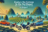 Explore the Gateway to the Northeast with Motoshare’s Bike and Car Rentals in Siliguri