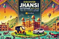Discover Jhansi with Ease: Motoshare’s Bike and Car Rentals are Here!