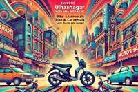 Explore Ulhasnagar with Ease: Motoshare’s Bike and Car Rentals are Here!