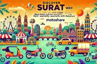 Discover Surat Your Way: Rent Bikes and Cars Seamlessly with Motoshare