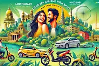 Discover Guntur with Ease: Motoshare’s Bike and Car Rentals are Here!