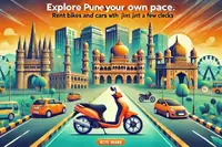 Explore Pune at Your Own Pace: Rent Bikes and Cars with Motoshare in Just a Few Clicks