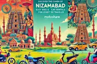 Discover the Charm of Nizamabad with Motoshare: Easy Bike and Car Rentals for Every Traveler