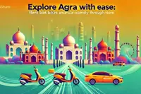 Explore Agra with Ease: Rent Bikes and Cars Seamlessly Through Motoshare