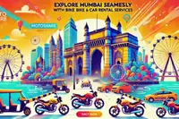 Explore Mumbai Seamlessly with Motoshare’s Bike and Car Rental Services