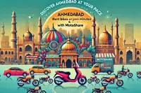 Discover Ahmedabad at Your Pace: Rent Bikes and Cars in Minutes with Motoshare