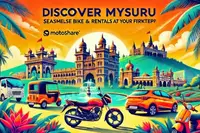Discover Mysuru with Motoshare: Seamless Bike and Car Rentals at Your Fingertips