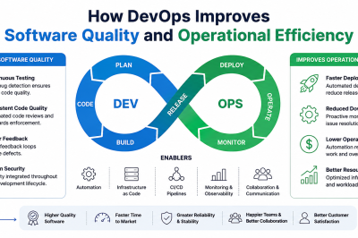 How DevOps Improves Software Quality and Operational Efficiency