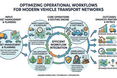 Optimizing Operational Workflows For Modern Vehicle Transport Networks