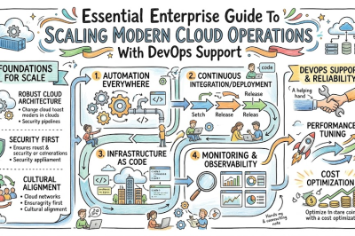 Essential Enterprise Guide To Scaling Modern Cloud Operations With DevOps Support