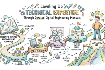 Leveling Up Technical Expertise Through Curated Digital Engineering Manuals