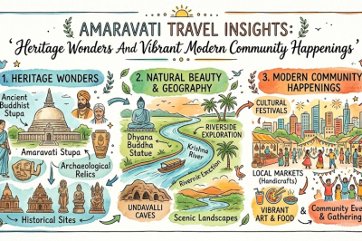 Amaravati Travel Insights Heritage Wonders And Vibrant Modern Community Happenings