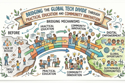 Bridging The Global Tech Divide Through Practical Education And Community Innovation