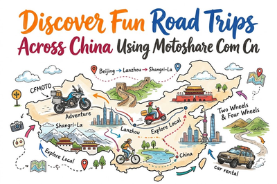 Cheerful Mountain Road Cruising Across Pretty Cities motoshare com cn