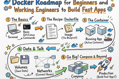 Docker Roadmap for Beginners and Working Engineers to Build Fast Apps
